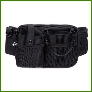 Nylon Nurse Fanny Pack with 11 Pockets and Tape Holder